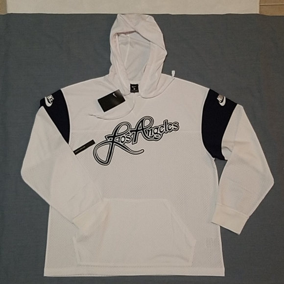 Large Nike Los Angeles jersey hoodie